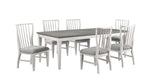 Greyridge Farm 7-Piece Extendable Dining Set - Grey, White