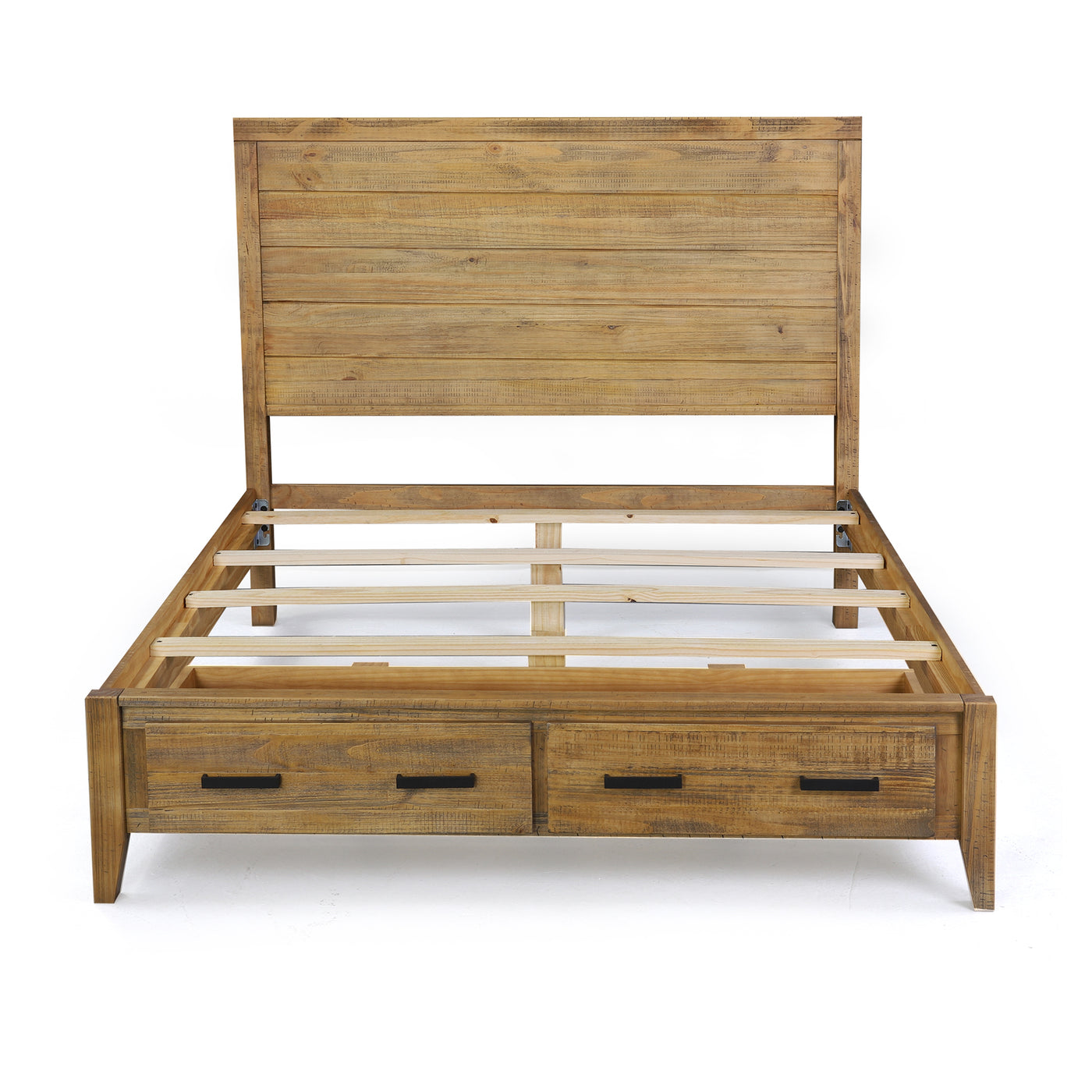 Palm Harbour 3-Piece Full Bed - Rustic Natural