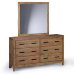 Palm Harbour 6 Drawer Dresser - Rustic Natural