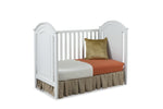 Delia Cottage Crib - White