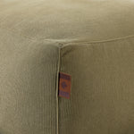 Baka Ottoman Square - Green Corduroy