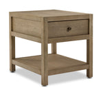 Joliette 22" End Table - Light Tan