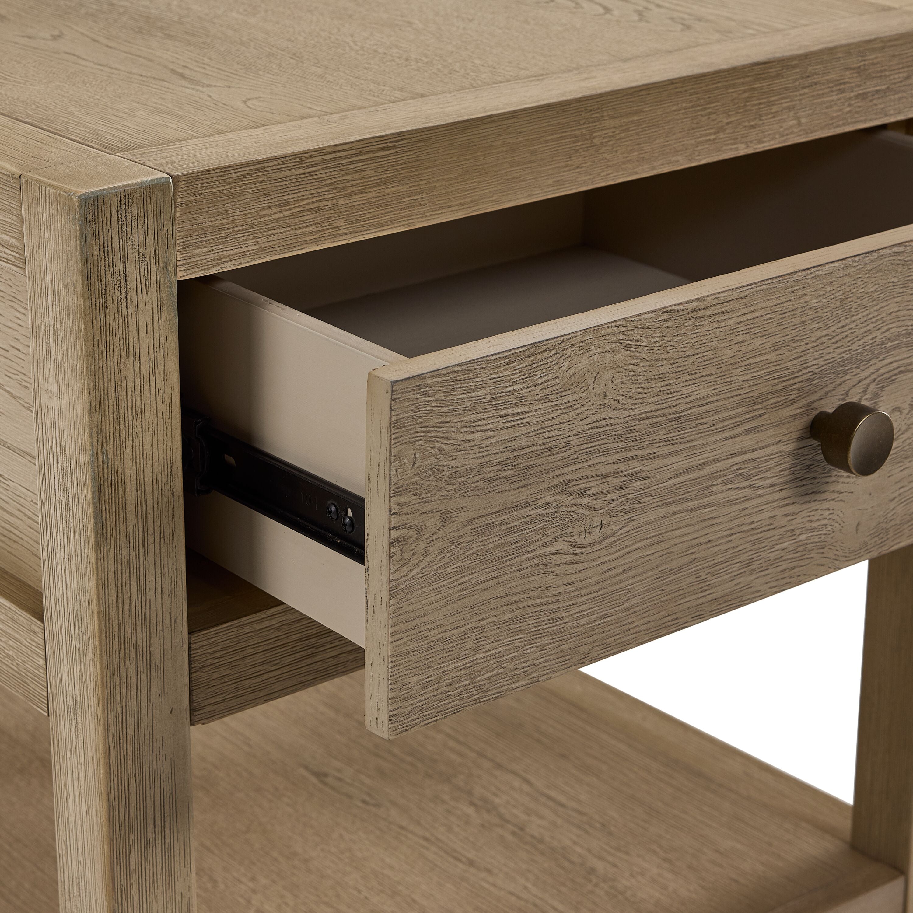 Joliette 22" End Table - Light Tan