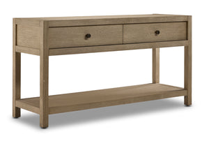 Joliette Table console 54 po - tan pâle