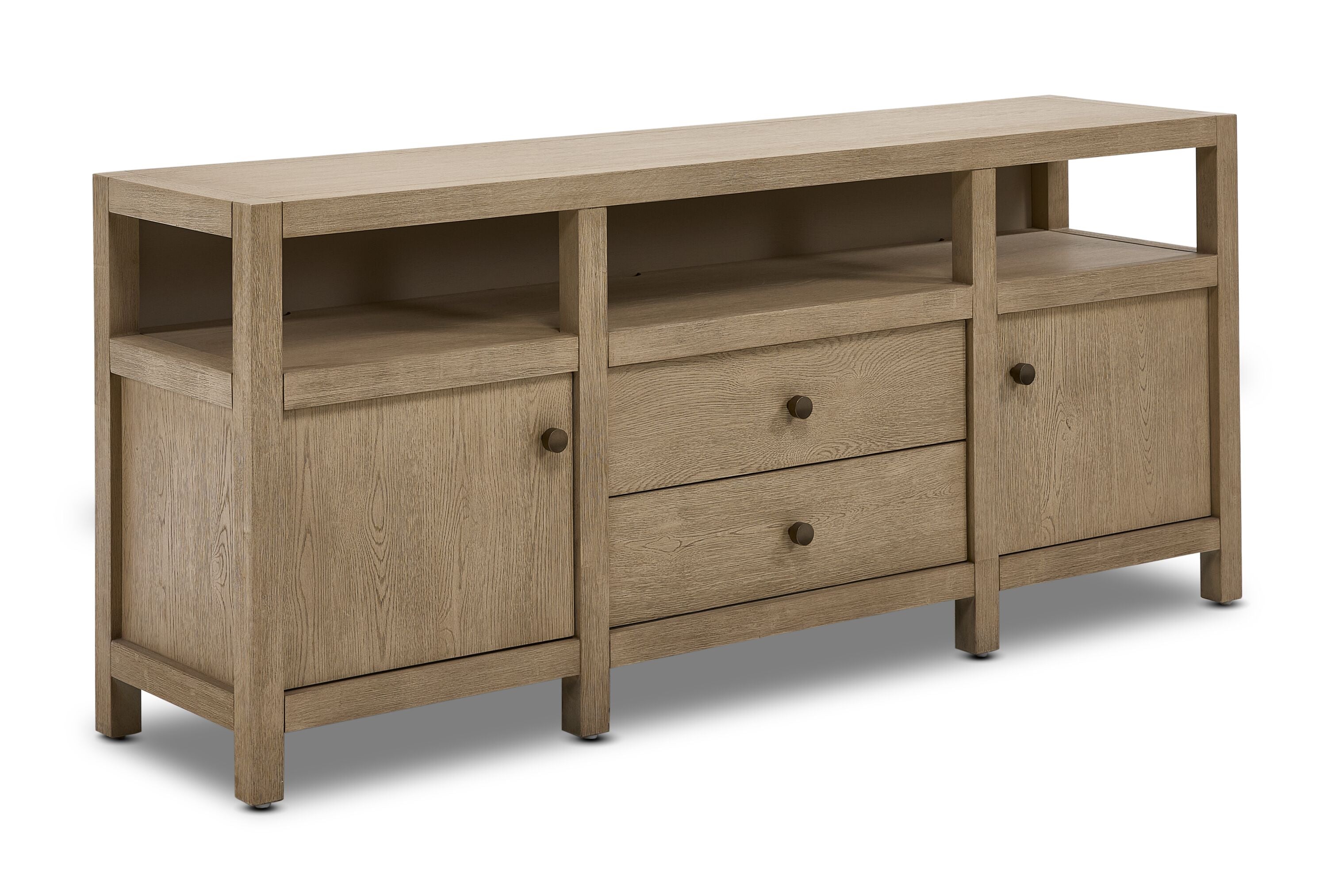 Joliette 65 " TV Console - Light Tan