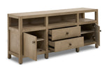 Joliette 65 " TV Console - Light Tan