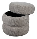 Praline Storage Ottoman - Grey