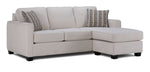 Safia Sofa Chaise - Bone