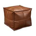 Truffle Square Ottoman - Brown