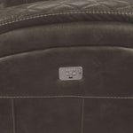 Wesley Dual Power Reclining Sofa - Granite