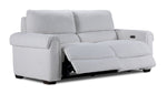 Zoey Power Reclining Sofa, Loveseat and Recliner Set - Natural