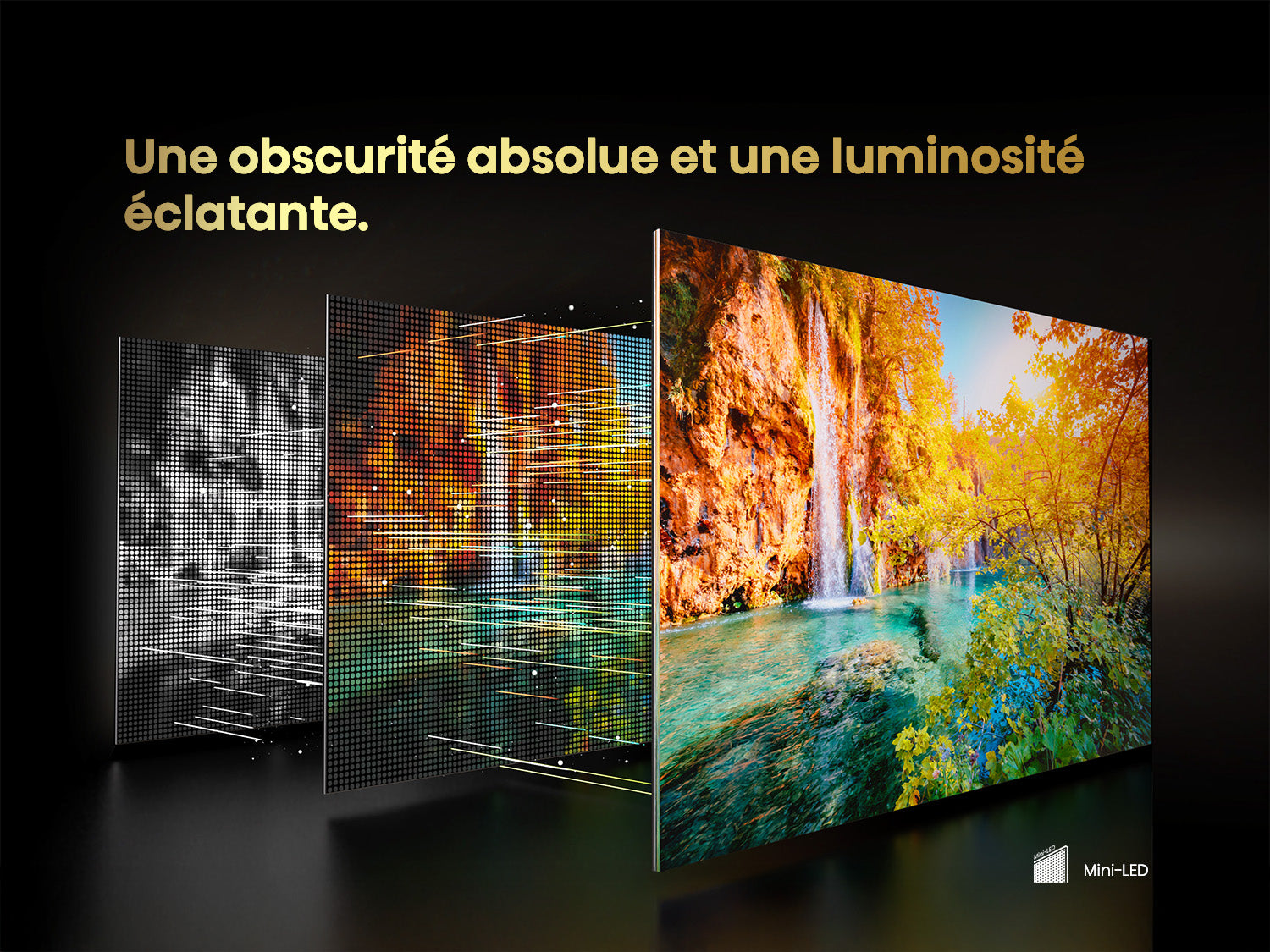 Hisense Téléviseur intelligent 55 po QLED mini DEL 4K 55QD7QFM--