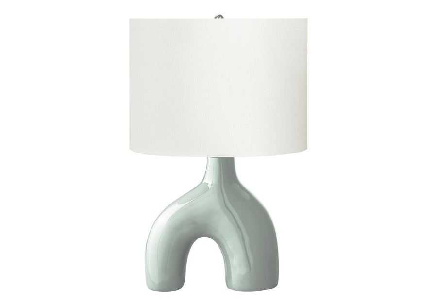 Elm Table Lamp - Green