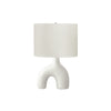 Elm Table Lamp - White