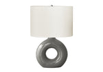 Birch Table Lamp - Grey