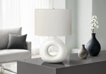 Birch Table Lamp - White