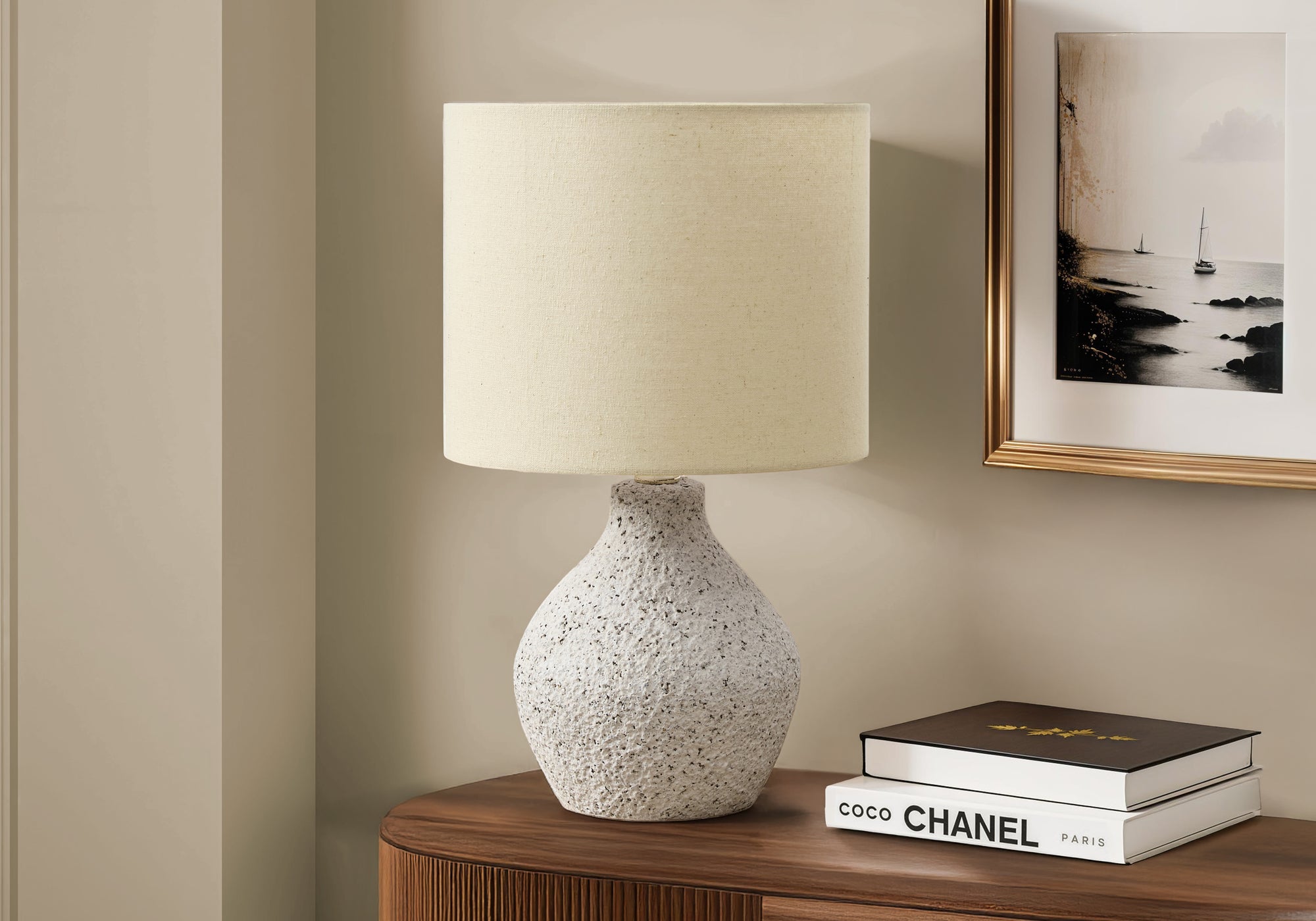 Olmo Table Lamp - Beige