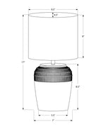 Zuna Table Lamp - Grey