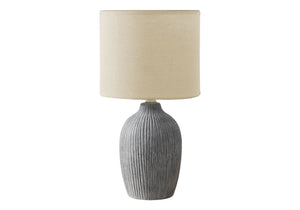 Tiva Table Lamp - Grey