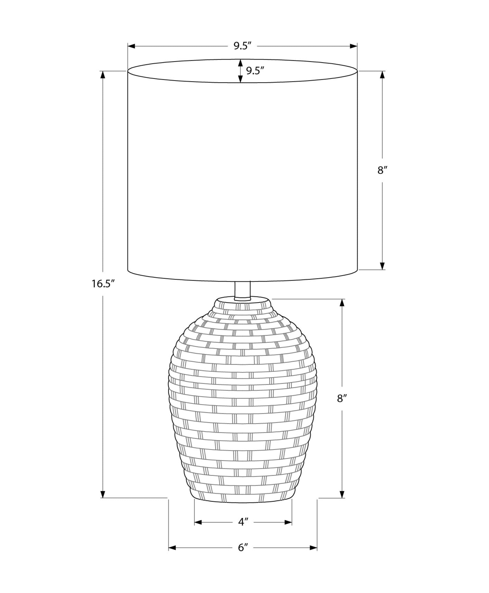 Fynn Table Lamp - Ivory