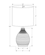 Taro Table Lamp - Brown