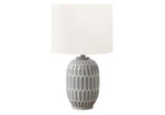 Tyne Table Lamp - Grey