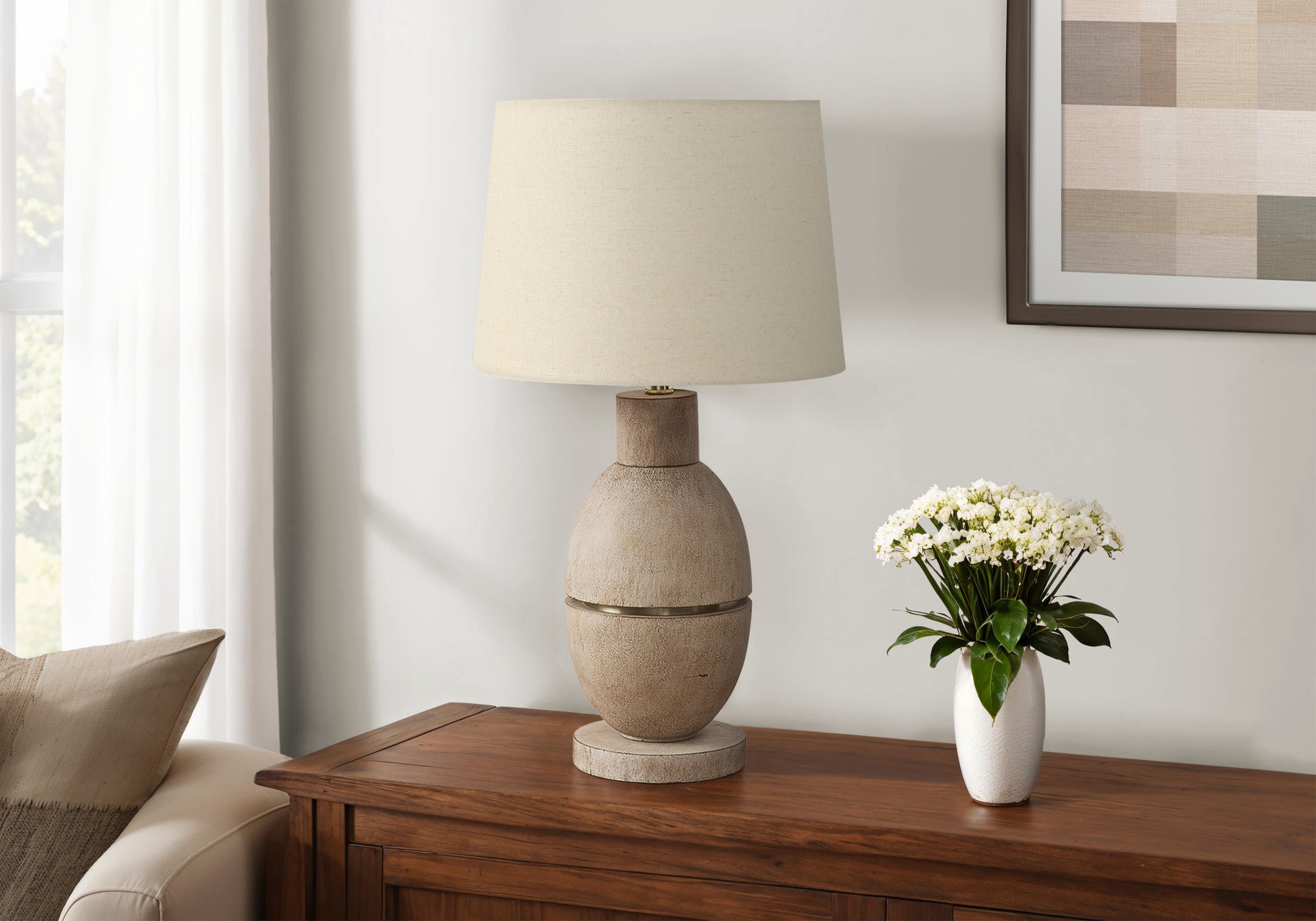 Eno Table Lamp - Beige