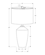 Valeo Table Lamp - Ivory