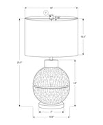 Rova Table Lamp - Brown