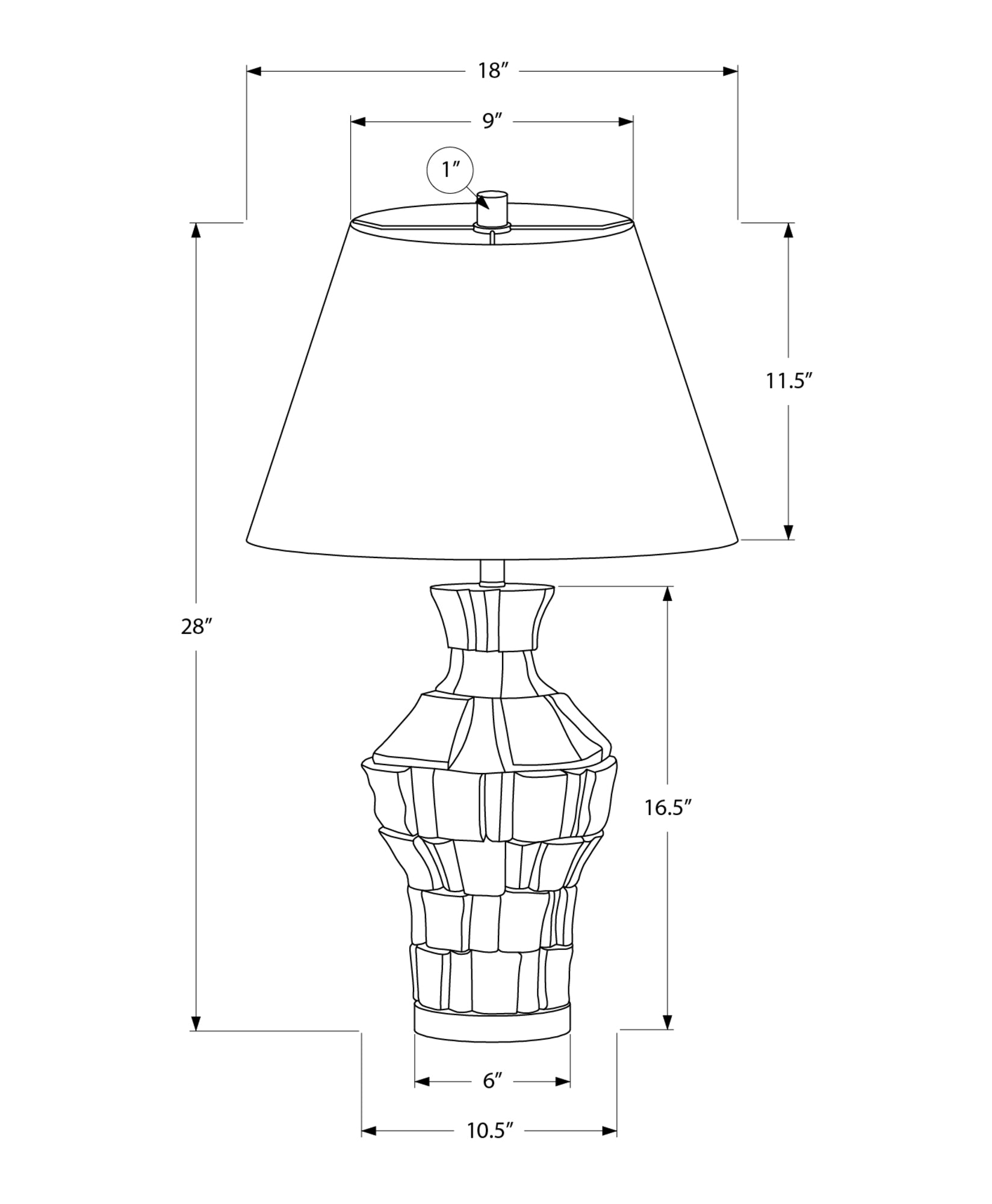 Vixo Table Lamp - Beige