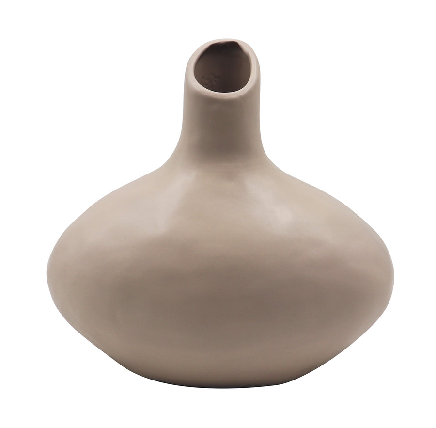 In Full Bloom Ceramic Vase - Rose