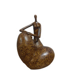 In Harmony Table Top Decoration - Dark Brown