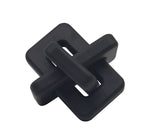 In Harmony Abstract Knot Décor - Black
