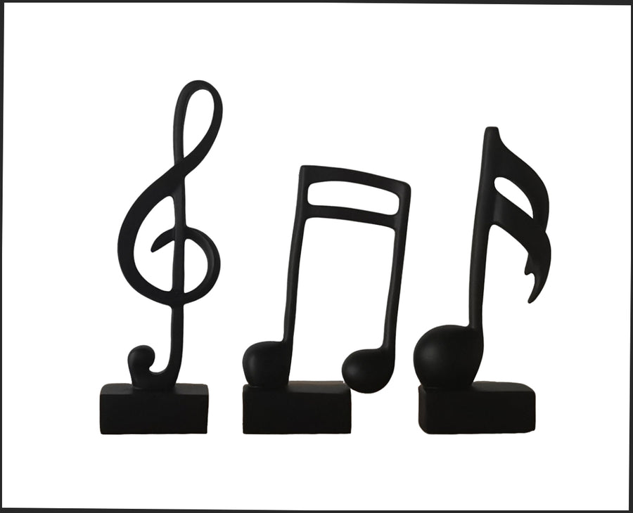 In Harmony Musical Table Décor - Black