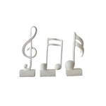 In Harmony Musical Table Décor - White