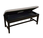 Isadora Storage Bench - Black, Grey
