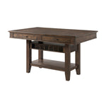 Whiskey Rivers Counter Height Table - Greyish Brown