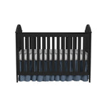 Delia Cottage Crib - Black