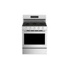 KitchenAid Cuisinière à gaz 5,3 pi³ de 30po avec convection acier inoxydable PrintShield™ – KFGS330TPS