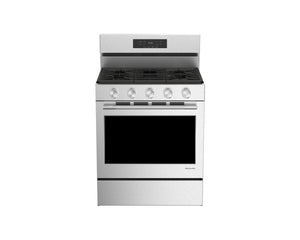 KitchenAid Cuisinière à gaz 5,3 pi³ de 30po avec convection acier inoxydable PrintShield™ – KFGS330TPS
