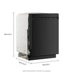 KitchenAid Black Dishwasher (47 dBA) - KDFS224SBL