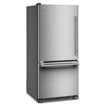 KitchenAid 30" 19.0 Cu. Ft. PrintShield Stainless Steel Standard-Depth Bottom Mount Refrigerator - KRBL130SPS