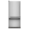 KitchenAid Réfrigérateur 19,0 pi³ de 30po avec congélateur en bas acier inoxydable PrintShield™ – KRBL130SPS