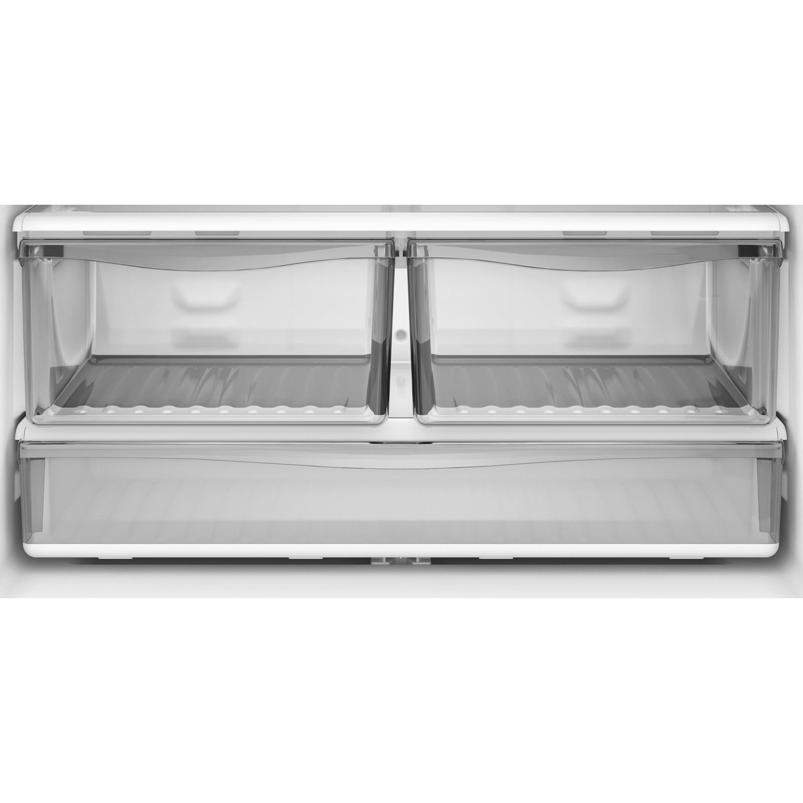 KitchenAid 30" 19.0 Cu. Ft. PrintShield Stainless Steel Standard-Depth Bottom Mount Refrigerator - KRBL130SPS