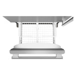 KitchenAid 30" 19.0 Cu. Ft. PrintShield Stainless Steel Standard-Depth Bottom Mount Refrigerator - KRBL130SPS