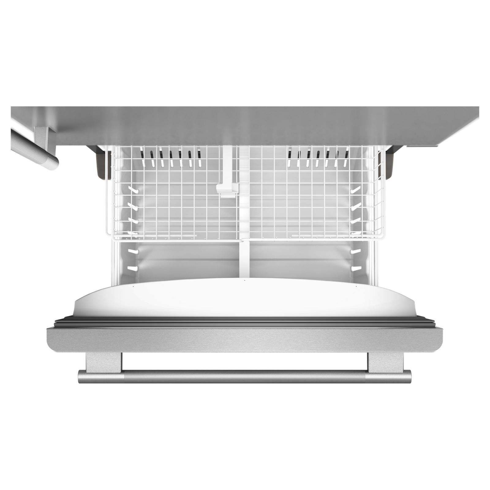 KitchenAid 33" 22.0 Cu. Ft. PrintShield Stainless Steel Bottom Mount Refrigerator - KRBL133SPS