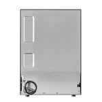 KitchenAid 24" 5.0 Cu. Ft. Black Cabinet/Stainless Doors Undercounter Refrigerator - KURL124SSB