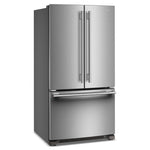 KitchenAid 36" 29.0 Cu. Ft. PrintShield Stainless Steel Standard Depth French Door Refrigerator - KRFF136SPS