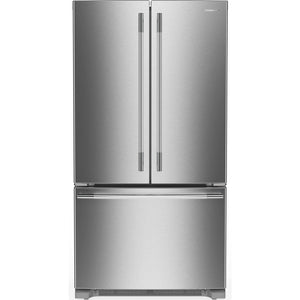 KitchenAid Réfrigérateur 29,0 pi³ de 36po avec porte à deux battants acier inoxydable PrintShield™ – KRFF136SPS
