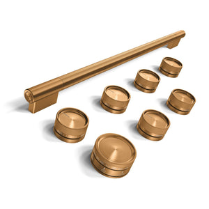 KitchenAid Trousse d’accessoires (poignée et boutons) pour cuisinière bi-combustion de style commercial de 36 po bronze W11774729